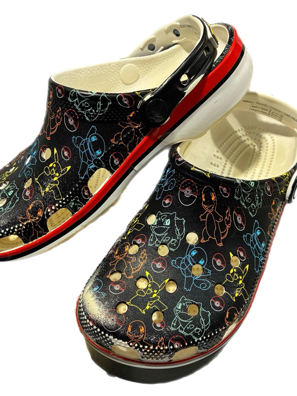 Pokémon Crocs - Size Men’s 4/Women’s 6